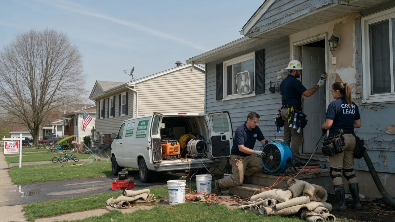 Flood Cleanup in Rolling Prairie, IN near me