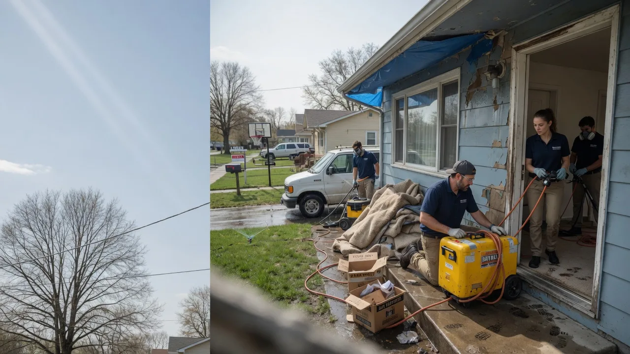 Basement Flood Cleanup in Rolling Prairie, IN near me
